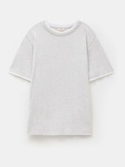 Hush Grey Contrast Layer T-Shirt - Image 5 of 5