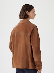 Hush Brown Suede Jacket - Image 2 of 5