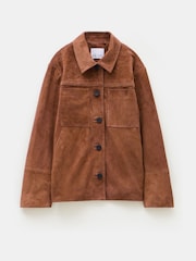 Hush Brown Suede Jacket - Image 5 of 5