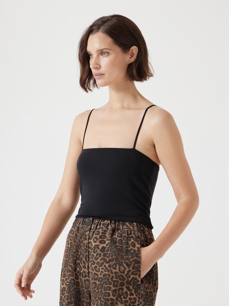 Hush Black Sarah Skinny Strap Cami - Image 1 of 5