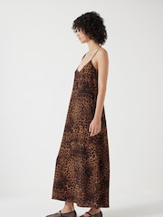 Hush Animal Printed Midi Slip Dress - Image 4 of 6