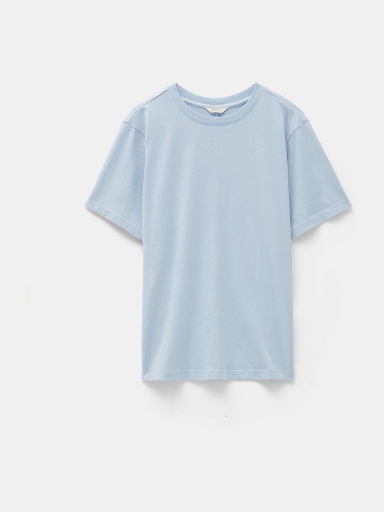 Azul - Hush 100% Cotton Rosie Regular Fit T-Shirt - Imagen 5 de 5