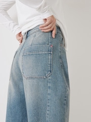 Hush Blue Light Cordelia Barrel Leg Jeans - Image 3 of 5