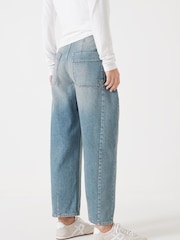 Hush Blue Light Cordelia Barrel Leg Jeans - Image 4 of 5