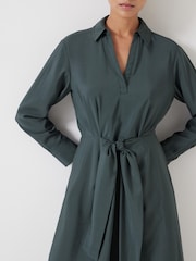 Hush Green Maya Front Tie Maxi Dress - Image 2 of 5