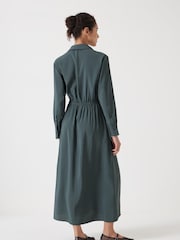 Hush Green Maya Front Tie Maxi Dress - Image 3 of 5