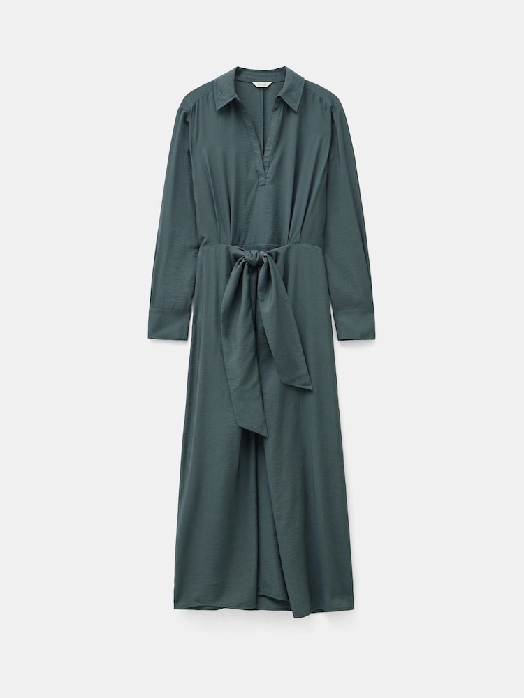 Hush Green Maya Front Tie Maxi Dress - Image 5 of 5