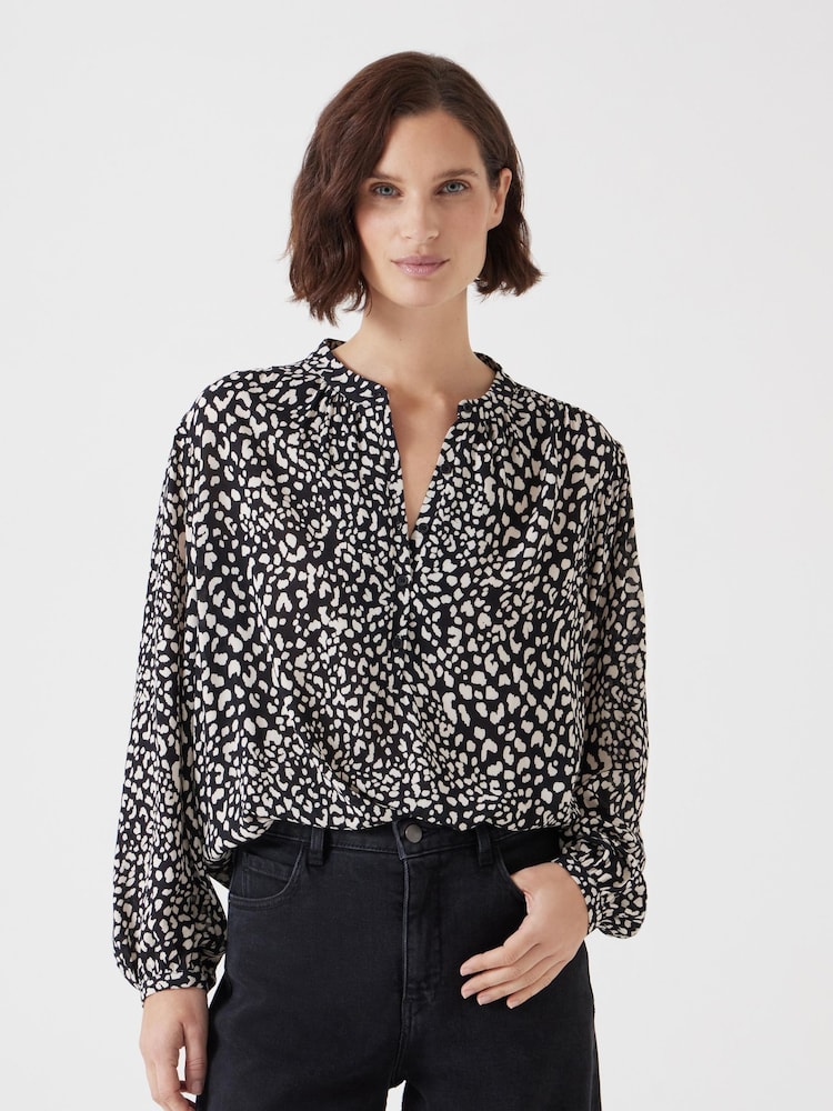 Hush Animal Printed Long Sleeve Top - Image 1 of 5