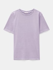 Morado - Hush 100% Cotton Rosie Regular Fit T-Shirt - Imagen 5 de 5