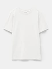 Hush White 100% Cotton Rosie Regular Fit T-Shirt - Image 5 of 5