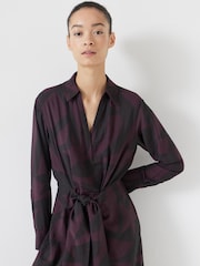 Hush Purple Maya Front Tie Maxi Dress - Image 2 of 6