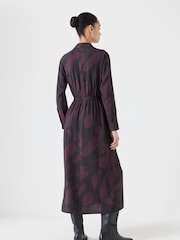 Hush Purple Maya Front Tie Maxi Dress - Image 3 of 6
