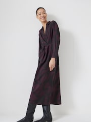 Hush Purple Maya Front Tie Maxi Dress - Image 4 of 6