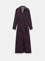 Hush Purple Maya Front Tie Maxi Dress - Image 6 of 6
