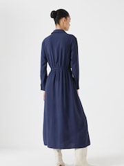 Hush Blue Maya Front Tie Maxi Dress - Image 3 of 6
