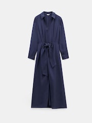 Hush Blue Maya Front Tie Maxi Dress - Image 6 of 6