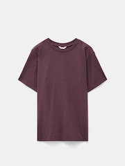 Hush Brown 100% Cotton Rosie Regular Fit T-Shirt - Image 5 of 5
