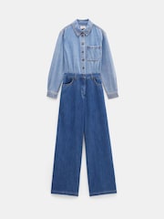 Hush Two Tone Evelyn Denim Jumpsuit - Imagen 5 de 5