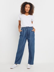 M&Co Dark Wash Full Length Joggers - Изображение 2 из 6