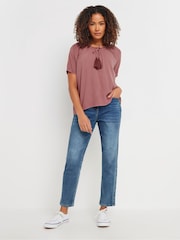 M&Co Acid Wash Boho Top - Imagen 2 de 5
