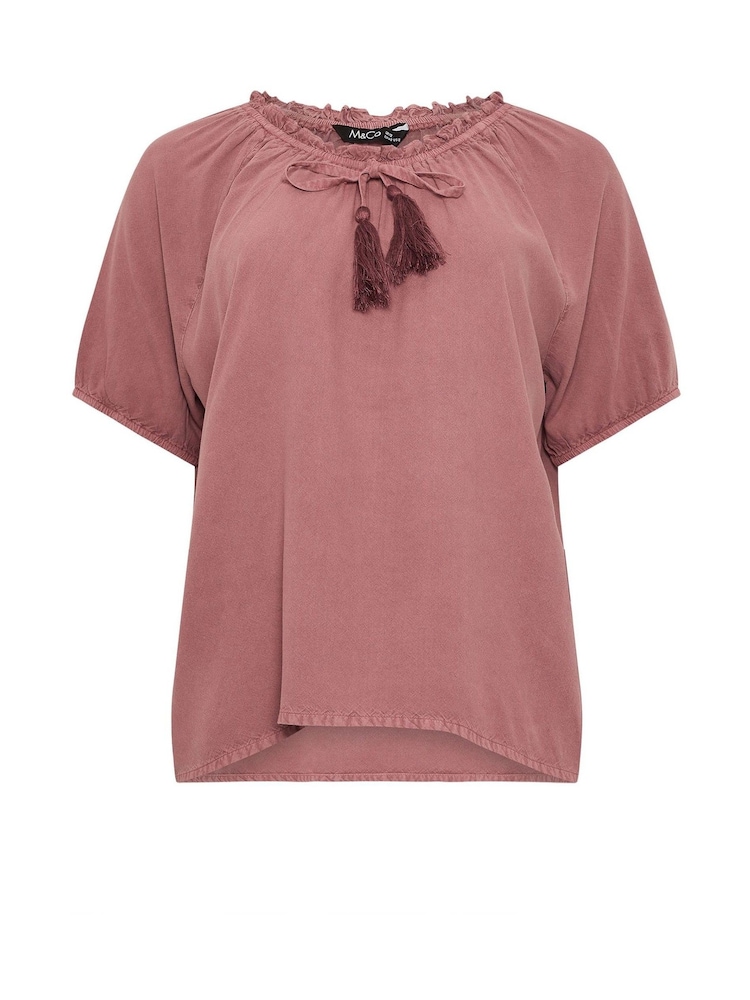 M&Co Acid Wash Boho Top - Imagen 5 de 5