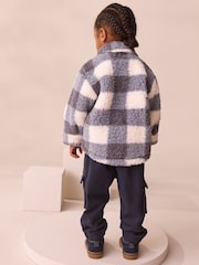 Grey Blue Lined Cargo Trousers (3mths-7yrs) - Image 3 of 8