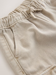Stone Washed Wide Leg Cargo Trousers (3mths-7yrs) - Image 7 of 7