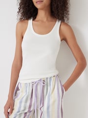 Hush Natural Rudie Stripe Trouser Pyjamas Set - Image 2 of 5