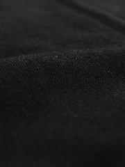 Schwarz - Relaxed Fit Premium Knit Zip-Through Hoodie - Bild 7 von 8