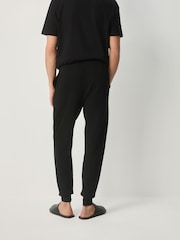 Schwarz - Premium Mid Weight Knitted Joggers - Bild 3 von 8