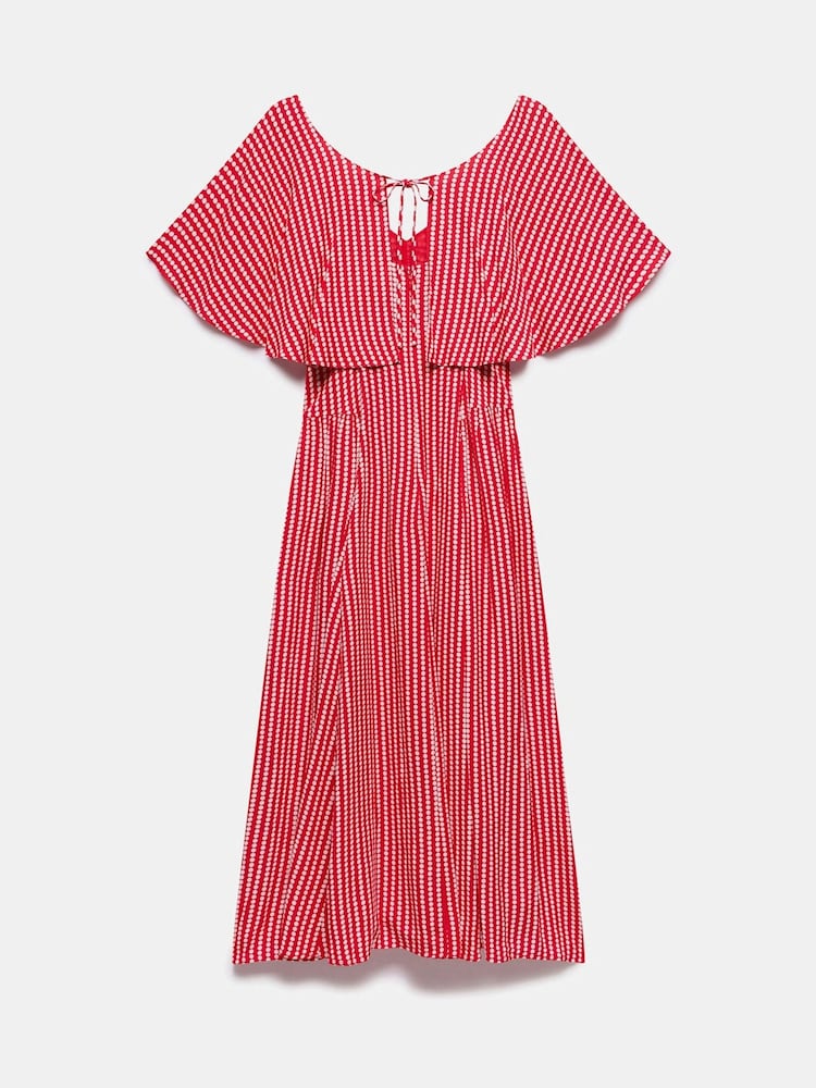 Mint Velvet Red Polka Dot Midi Dress - Image 8 of 8 Mint Velvet Red Polka Dot Midi Dress - Image 8 of 8