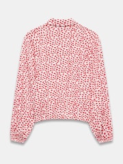 Mint Velvet Cream Lips Print Shirt - Image 8 of 8