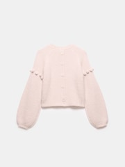 Mint Velvet Pink Balloon Sleeve Knit Jumper - Image 8 of 9