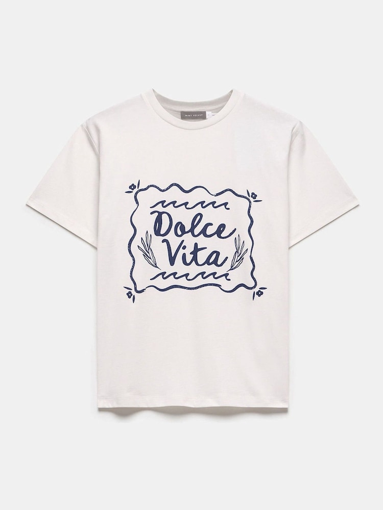 Koszulka Mint Velvet Dolce Vita, 100% bawełna - Image 6 of 8