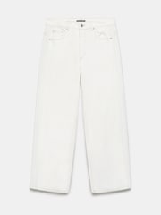 Mint Velvet Relaxed 100% Cotton Tapered Jeans - Imagen 5 de 7