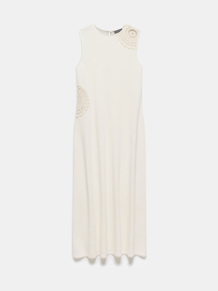 Buy Mint Velvet Cream Crochet Maxi Dress from Next Luxembourg Buy Mint Velvet Cream Crochet Maxi Dress from Next Luxembourg