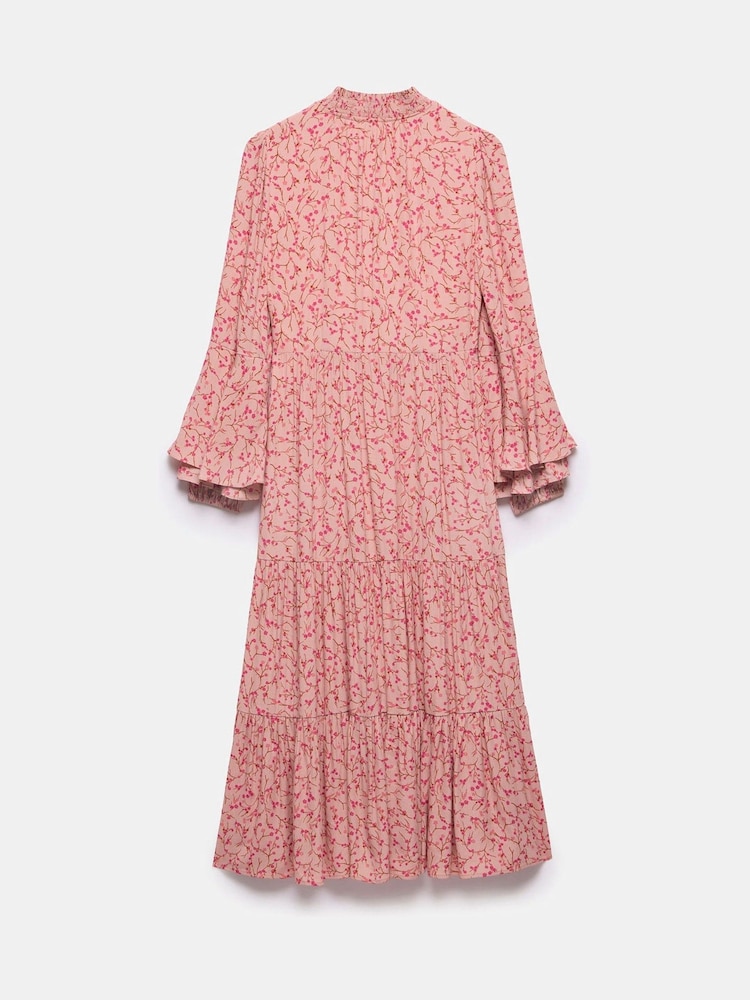 Mint Velvet Pink Floral Print Maxi Dress - Image 8 of 8 Mint Velvet Pink Floral Print Maxi Dress - Image 8 of 8