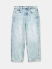 Mint Velvet Blue Relaxed 100% Cotton Tapered Jeans - Image 7 of 8