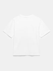 Mint Velvet Cream Oversized 100% Cotton Sunday Coffee Club T-Shirt - Image 7 of 8