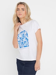 M&Co Petite Crew Neck T-Shirt - Imagen 1 de 5