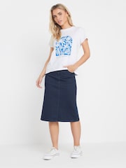 M&Co Petite Crew Neck T-Shirt - Imagen 2 de 5