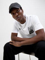 JACK & JONES White Oasis Back Print T-Shirts - Image 4 of 5