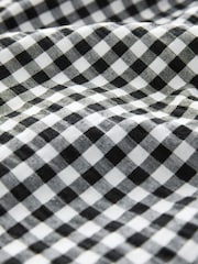 Black/White Pull On Gingham Shorts - Image 6 of 6