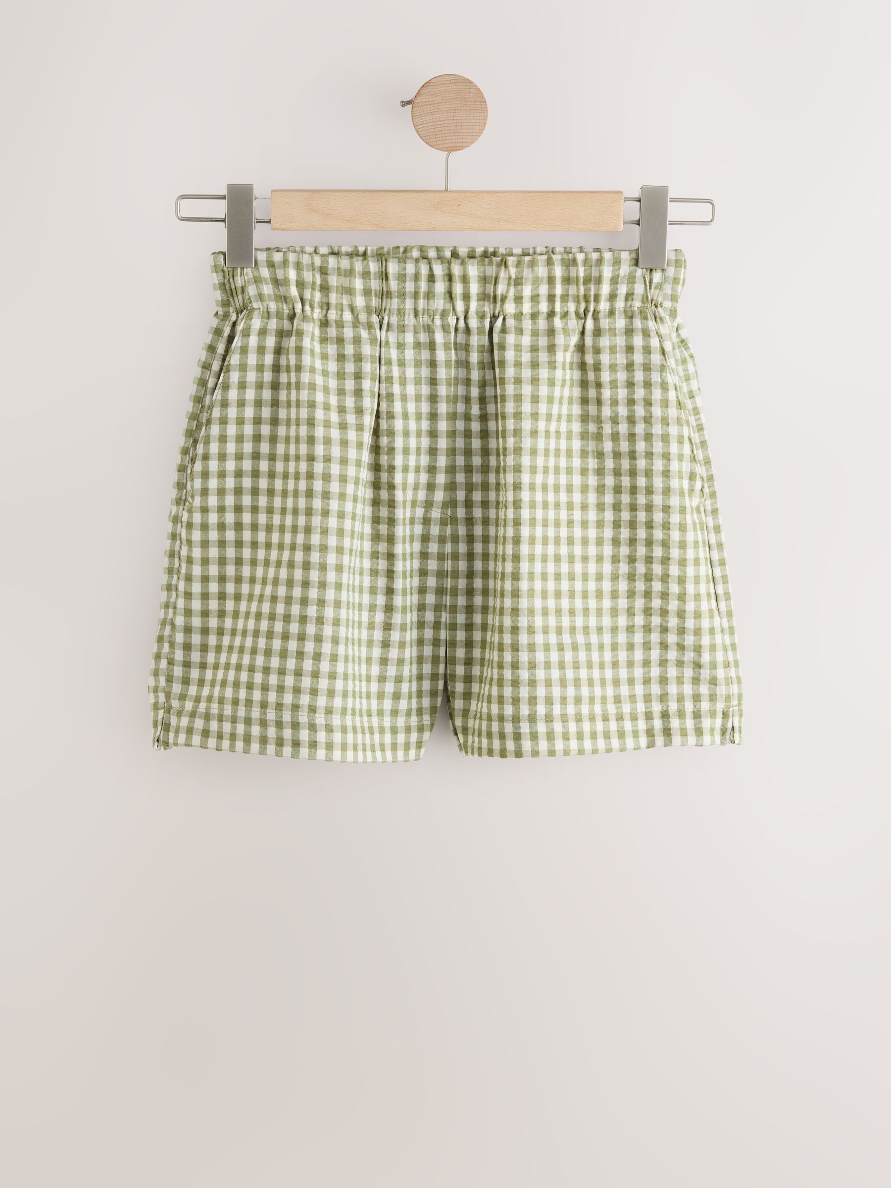 パンツ gadid anoniem NED / GREEN CHECK Buy Green Pull On Gingham Shorts from Next Canada
