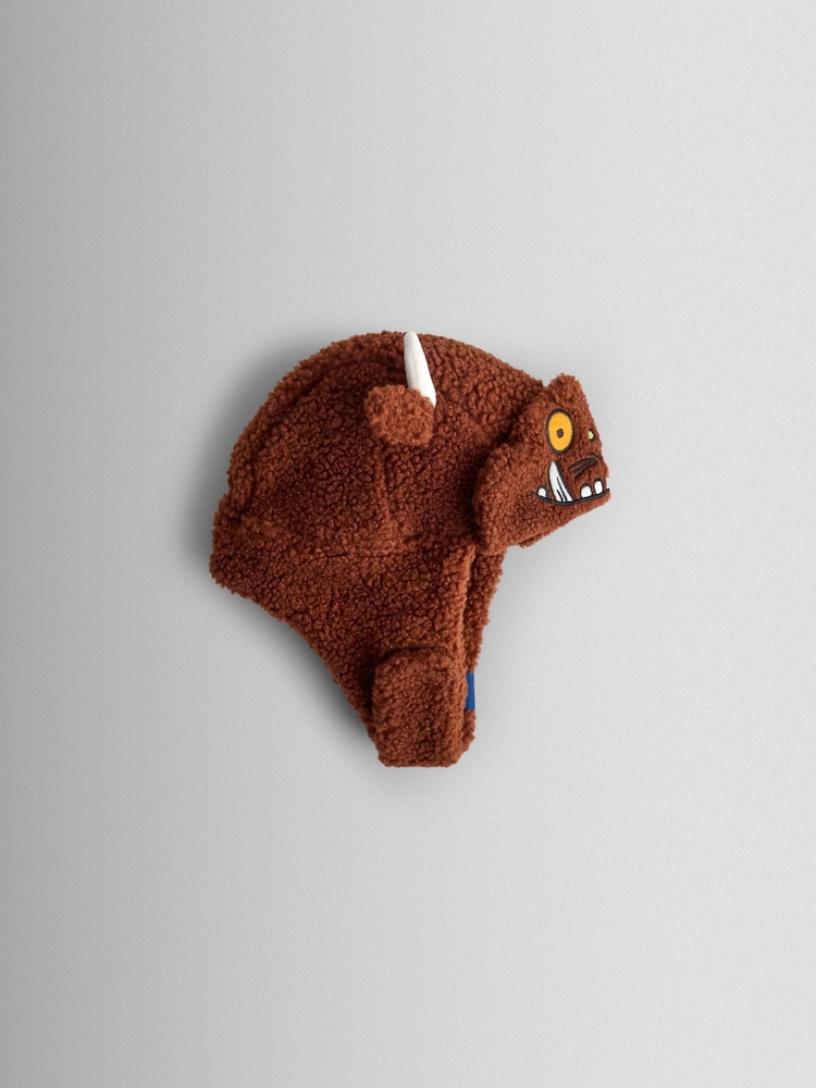JoJo Maman Bébé Gruffalo The Gruffalo Borg Trapper Hat - Image 2 of 5 JoJo Maman Bébé Gruffalo The Gruffalo Borg Trapper Hat - Image 2 of 5