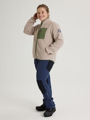 Polarn O Pyret Natural Teddy Fleece Jacket - Image 2 of 6
