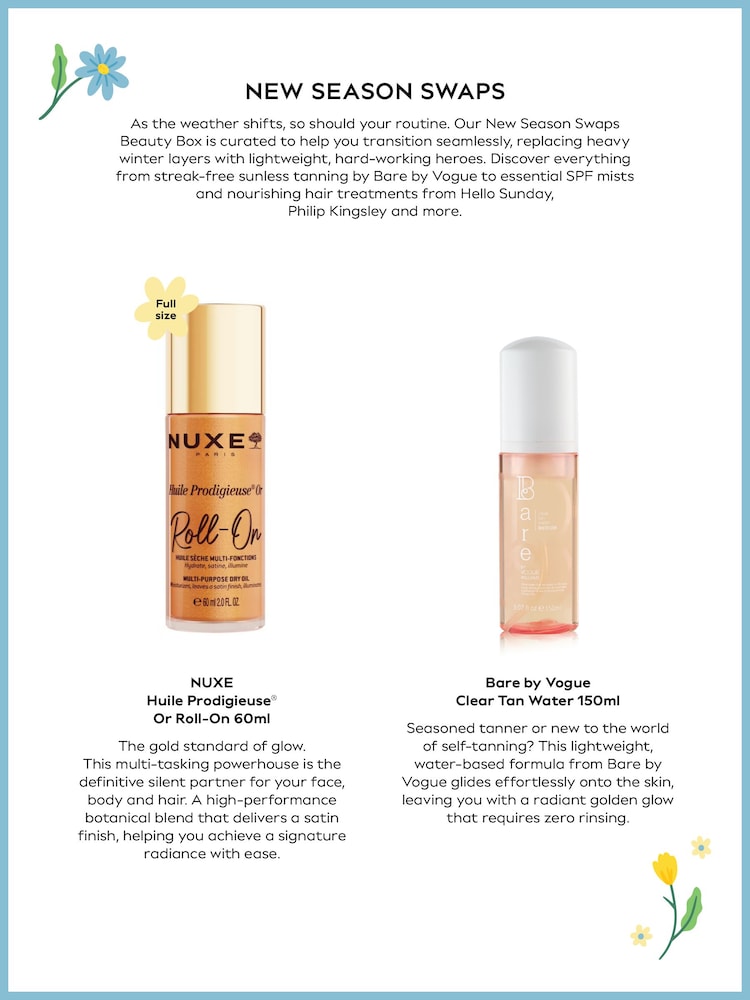 New Season Swaps Beauty Box (Worth £96) - Image 2 of 3 New Season Swaps Beauty Box (Worth £96) - Image 2 of 3