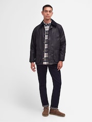 Barbour® Blue Bedale Wax Jacket - Image 1 of 4