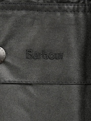 Barbour® Chrome Black Bedale Wax Jacket - Image 2 of 2