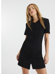 River Island Black Pocket Mini Dress - Image 3 of 6